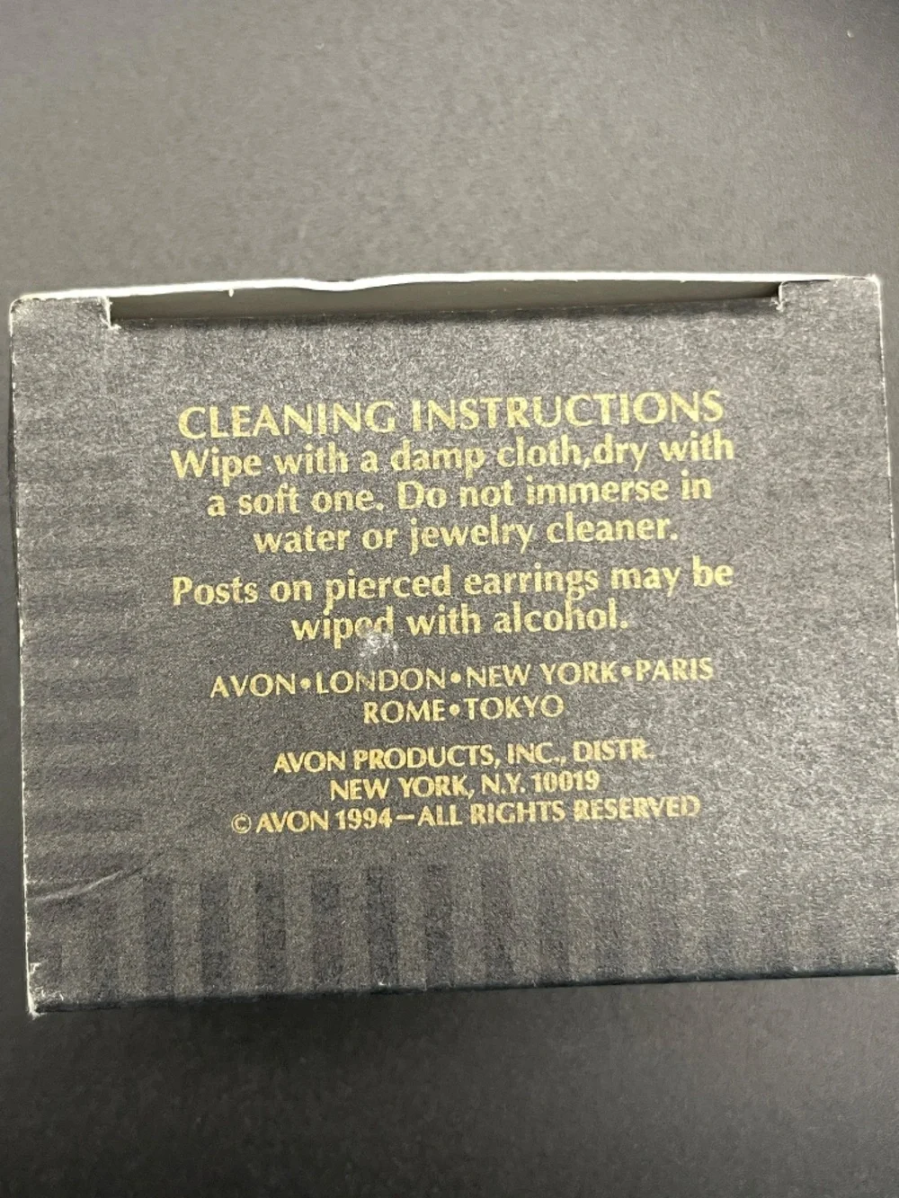 Avon vintage signed